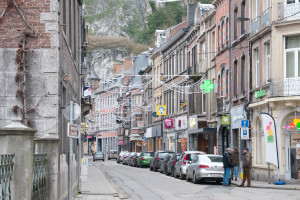 Downtown Dinant is where we slept on our Belgian Beer Tasting weeekend